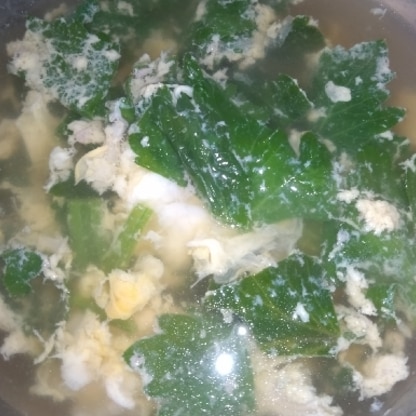 いつもはチリメンジャコと炒めるのですがスープにしても美味しかったです。セロリは家庭菜園で栽培してるのでリピします！